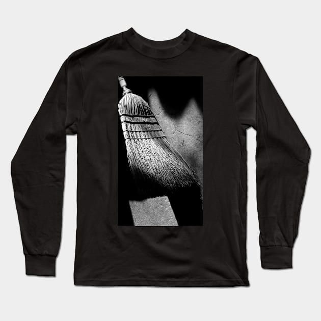 Broom Long Sleeve T-Shirt by LaurieMinor